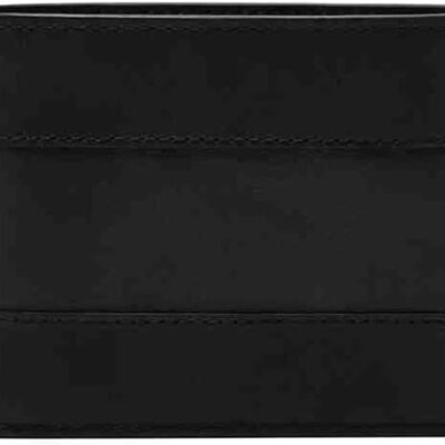 Men's Leather Bifold with Flip ID Wallet
